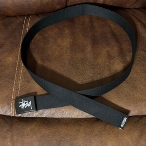 Stussy Black Belt Bag for Men